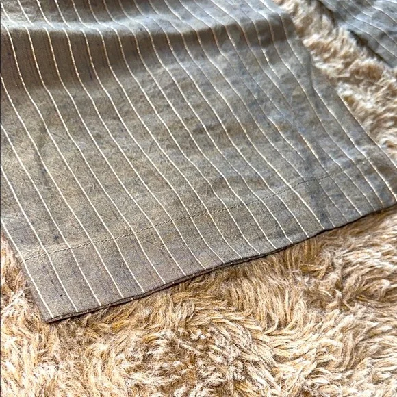 Vintage Burberry Wide Leg Lenin Trousers - Picture 9 of 15